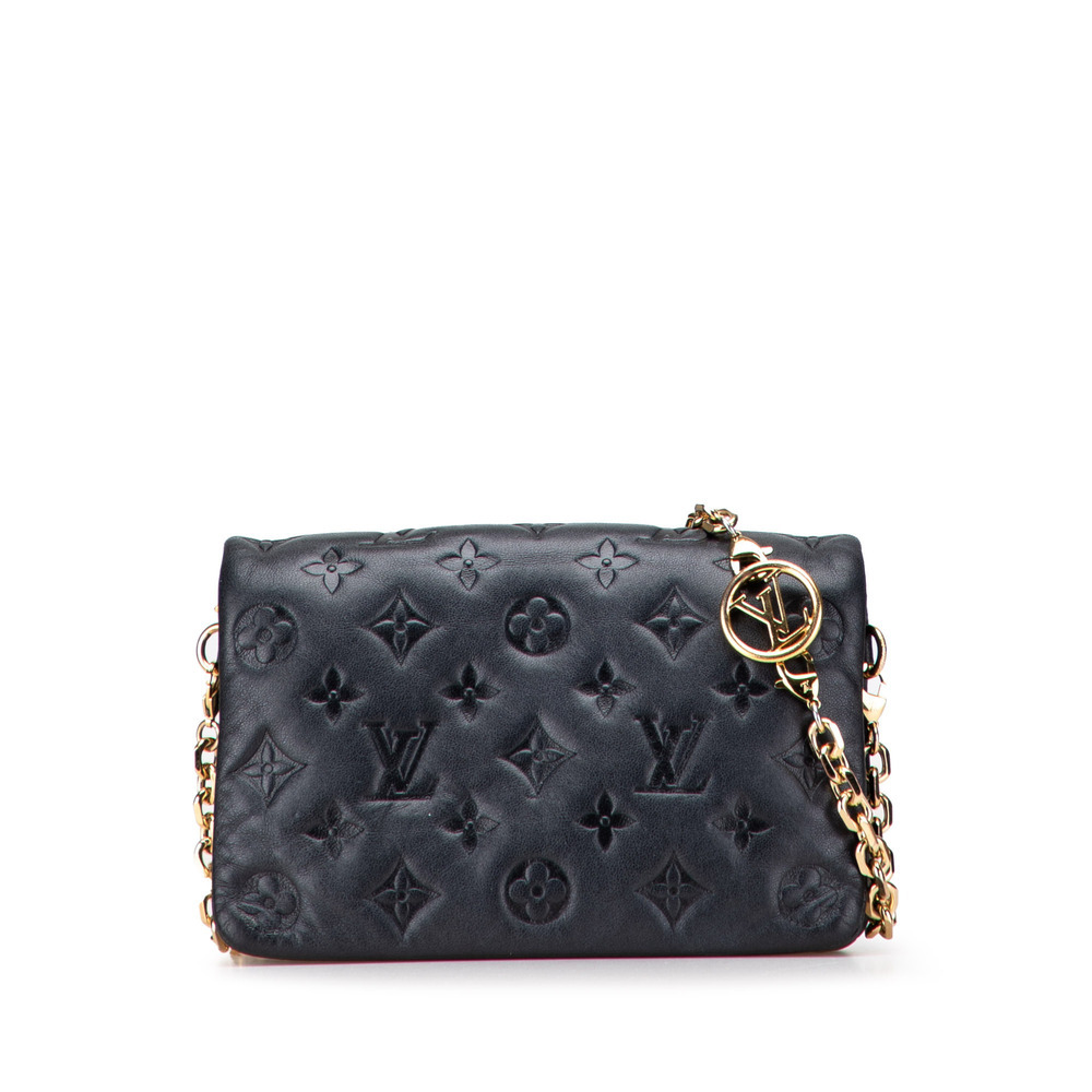 Pre-Loved Louis Vuitton Monogram Embossed Pochette Coussin